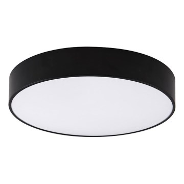 Top Light - LED Vannas istabas griestu lampa PETAL LED/24W/230V IP44 3000/4000/6500K d. 35 cm melna