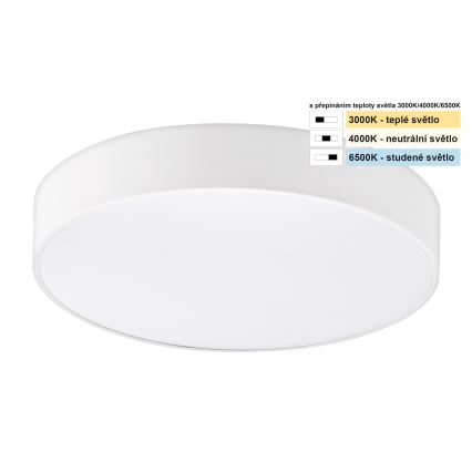 Top Light - LED Vannas istabas griestu lampa PETAL LED/24W/230V IP44 3000/4000/6500K d. 35 cm balta