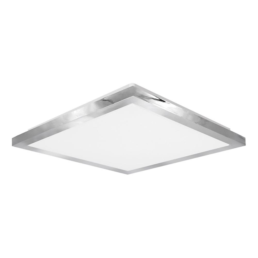 Top Light - LED Vannas istabas griestu lampa SILVER LED/10W/230V IP44 3000/4000/6500K 28x28 cm matēts hroms