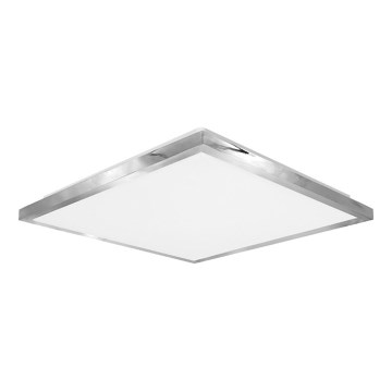 Top Light - LED Vannas istabas griestu lampa SILVER LED/24W/230V IP44 3000/4000/6500K 38x38 cm matēts hroms