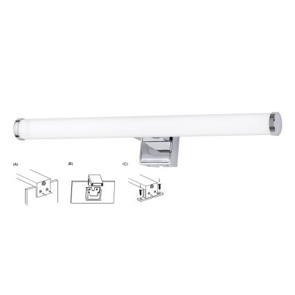 Top Light - LED Vannas istabas spoguļa apgaismojums OREGON LED/7W/230V 40 cm IP44