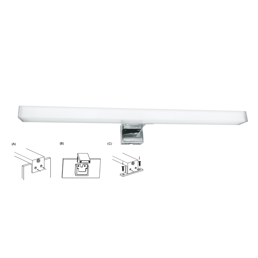 Top Light - LED Vannas istabas spoguļa apgaismojums OREGON LED/7W/230V 40 cm IP44