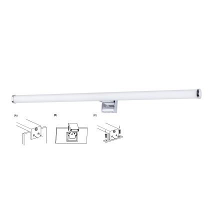 Top Light - LED Vannas istabas spoguļa apgaismojums OREGON LED/9W/230V 60 cm IP44