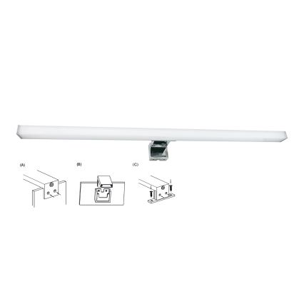 Top Light - LED Vannas istabas spoguļa apgaismojums OREGON LED/9W/230V 60 cm IP44