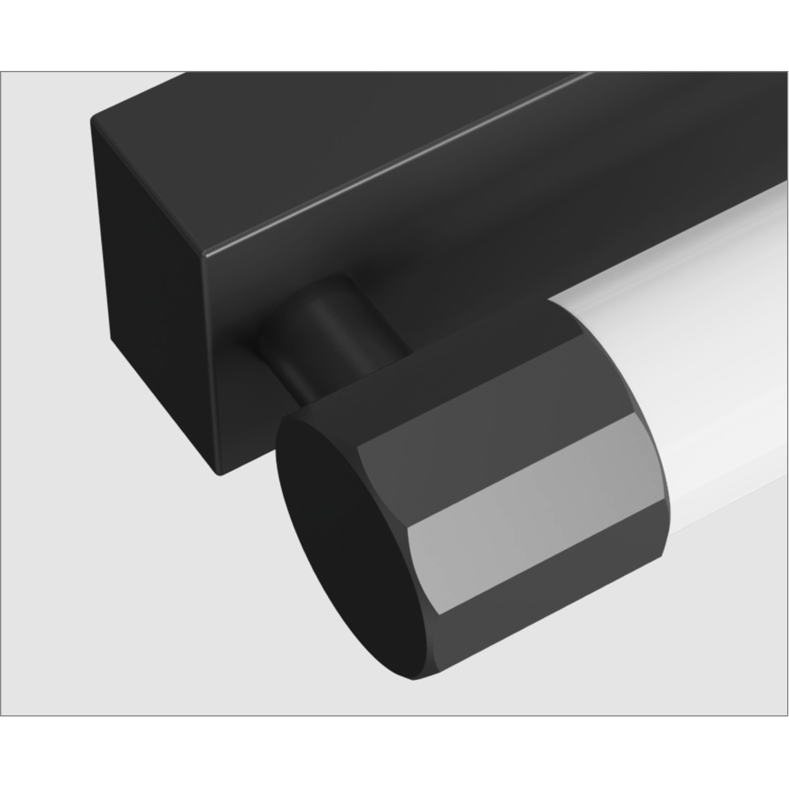 Top Light - LED Vannas istabas spoguļa apgaismojums TURIA LED/8W/230V 3000/4000/6500K IP44 40 cm melna