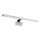 Top Light - LED Vannas Spogulis Apgaismojums TEXAS MAX LED/12W/230V 3000/4000/6500K IP44 78 cm Mat Chrome