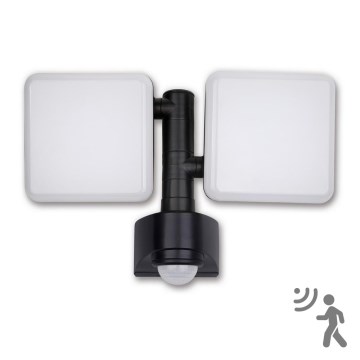 Top Light Lucca 2 PIR - LED Āra sienas lampa ar sensoru LUCCA 2xLED/10W/230V IP54