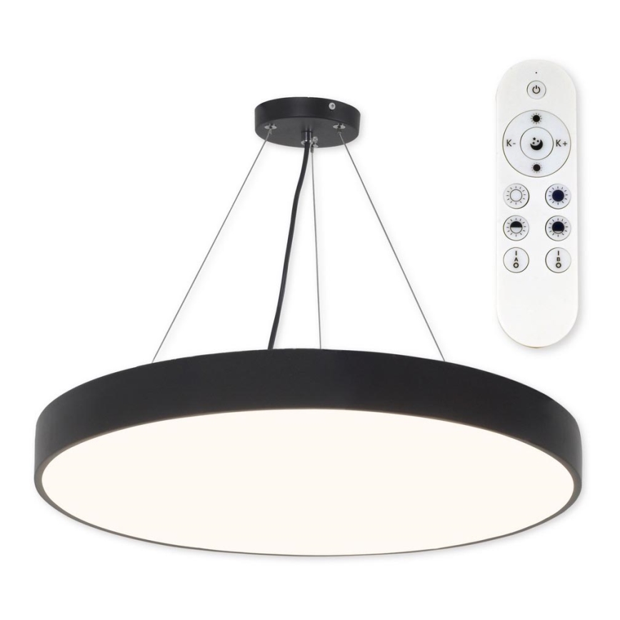 Top Light Metal 60CZ TP - LED Aptumšojama lustra ar auklu METAL LED/60W/230V melna