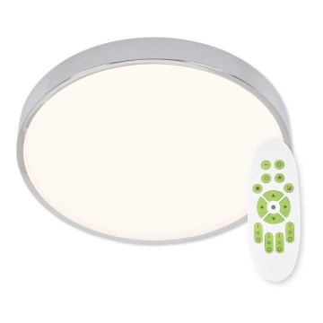 Top Light Metāla 40CR TP - LED Aptumšojama griestu lampa METAL LED/51W/230V spīdīgi hromēts + tālvadības pults