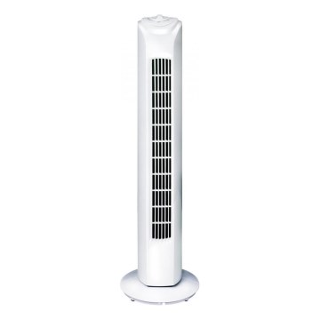 Torņa ventilators 45W/230V 81 cm balts