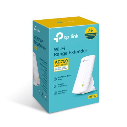 TP-Link - 2,4/5 GHz Wi-Fi paplašinātājs/atkārtotājs
