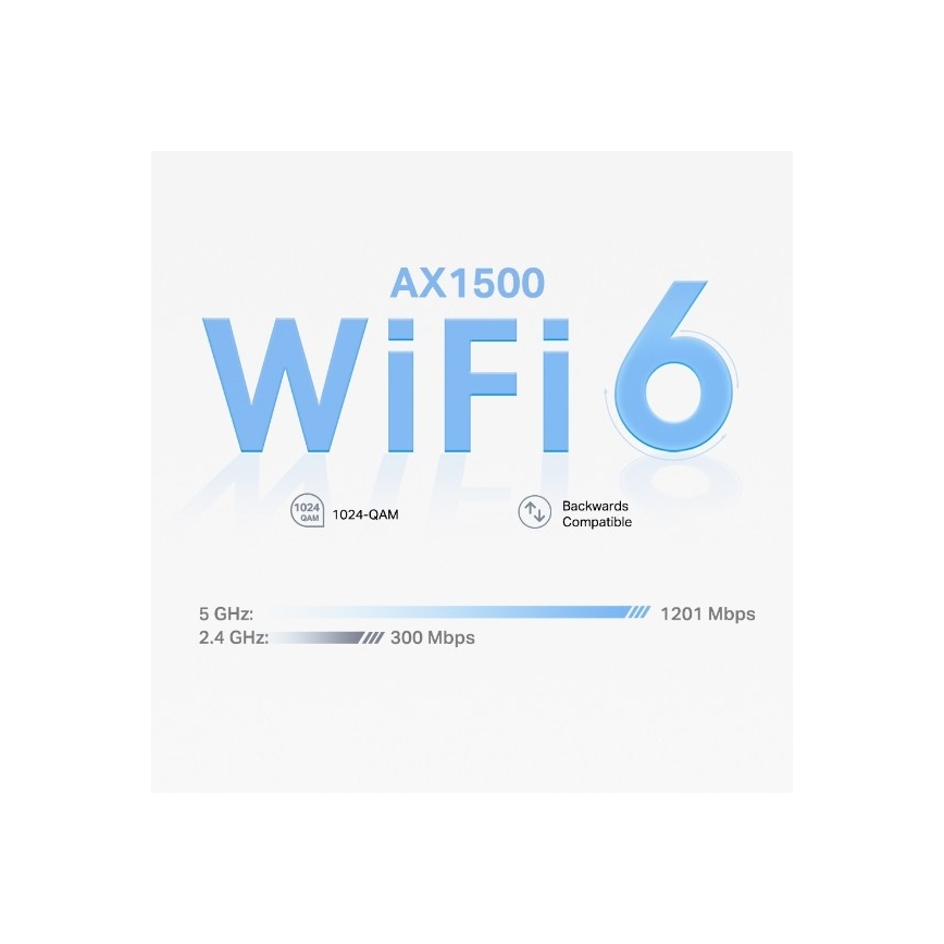 TP-Link - 2 vienību Wi‑Fi 6 mesh sistēmas komplekts Deco X10 visai mājai