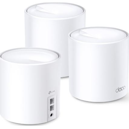 TP-Link - 3 vienību Wi‑Fi 6 mesh komplekts visai mājai Deco X50