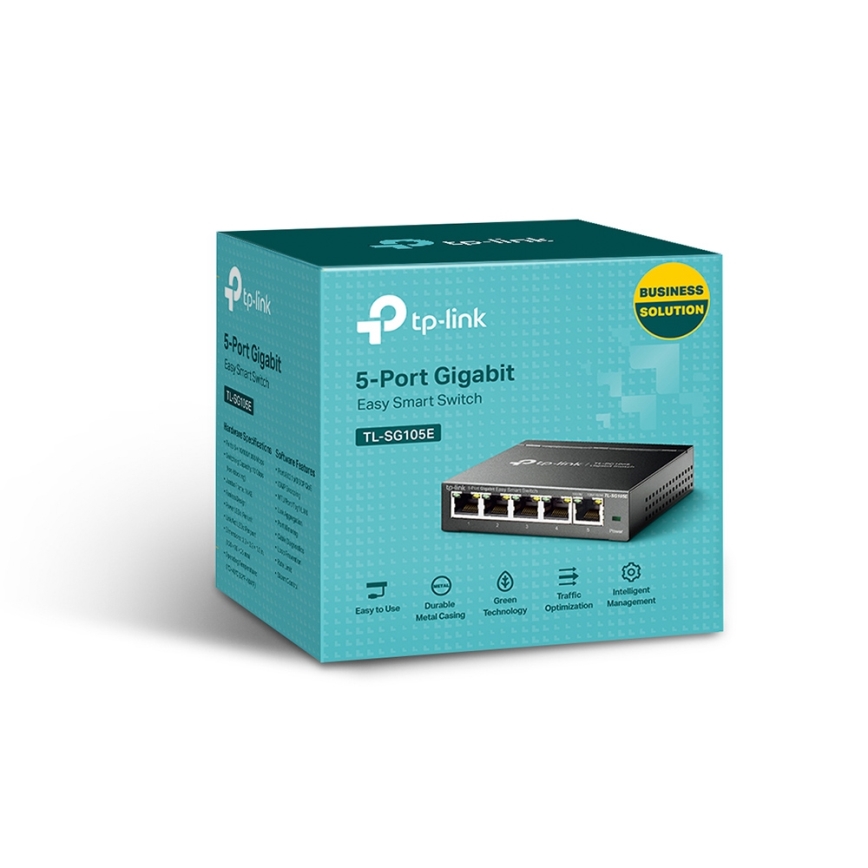 TP-Link - 5 portu Gigabit Easy Smart slēdzis