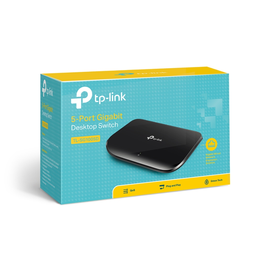 TP-Link - 5 portu gigabitu galda tīkla komutators
