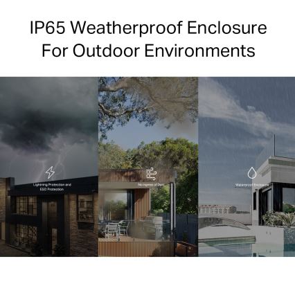 TP-Link - Āra/iekštelpu Mesh Wi-Fi 6 ierīce