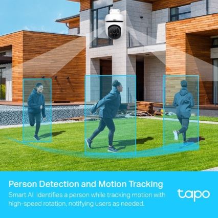 TP-Link - Āra kamera ar sensoru IP65 Wi-Fi