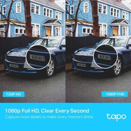 TP-Link - Āra kamera ar sensoru IP65 Wi-Fi