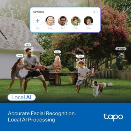 TP-Link - Āra kamera ar sensoru IP66 Wi-Fi