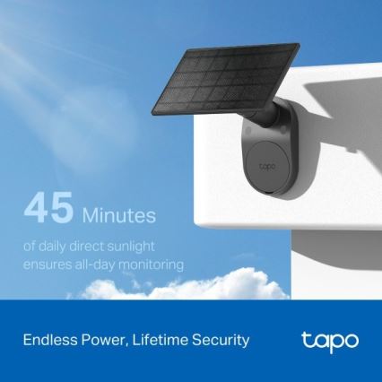 TP-Link - Āra saules kamera ar sensoru IP65 Wi-Fi