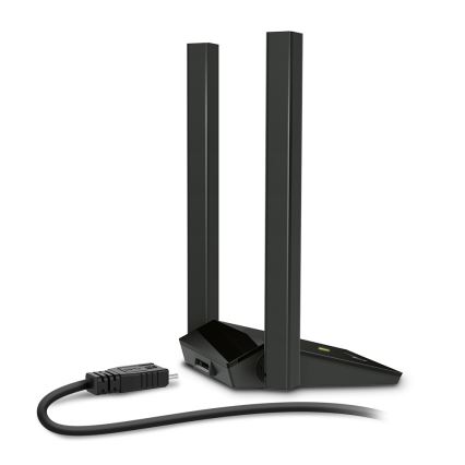 TP-Link - Archer T4U Plus bezvadu USB tīkla adapteris ar antenām ar augstu pastiprinājumu (Wi‑Fi)