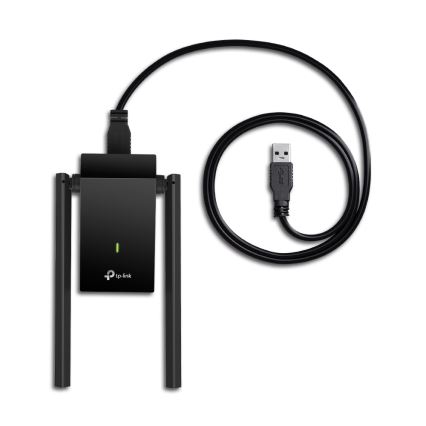 TP-Link - Archer T4U Plus bezvadu USB tīkla adapteris ar antenām ar augstu pastiprinājumu (Wi‑Fi)