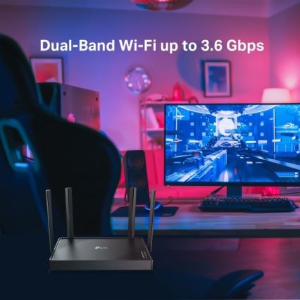 TP-Link - Divjoslu Wi-Fi 7 maršrutētājs Archer BE220