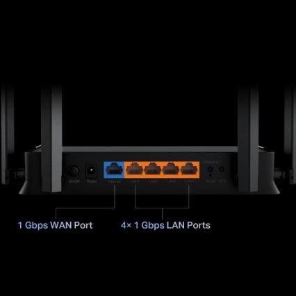 TP-Link - Divjoslu Wi-Fi 7 maršrutētājs Archer BE220