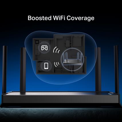 TP-Link - Divjoslu Wi-Fi 7 maršrutētājs Archer BE230