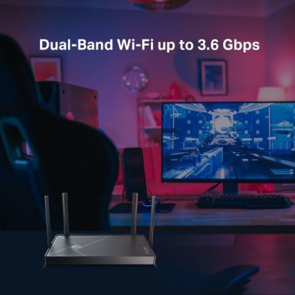 TP-Link - Divjoslu Wi-Fi 7 maršrutētājs