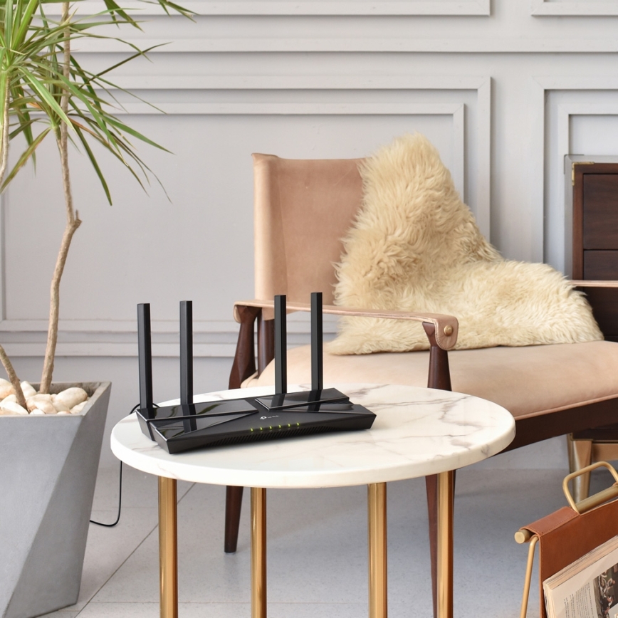 TP-Link - Divjoslu Wi‑Fi 6 maršrutētājs