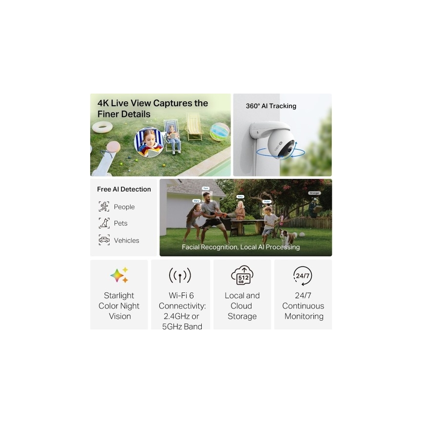 TP-Link - IP66 āra Wi-Fi kamera