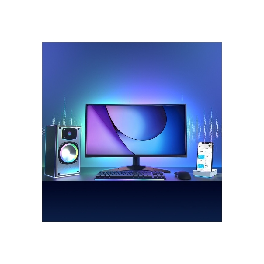 TP-Link - LED RGBW lente ar regulējamu spilgtumu 5 m LED/20,5W/230V Wi-Fi