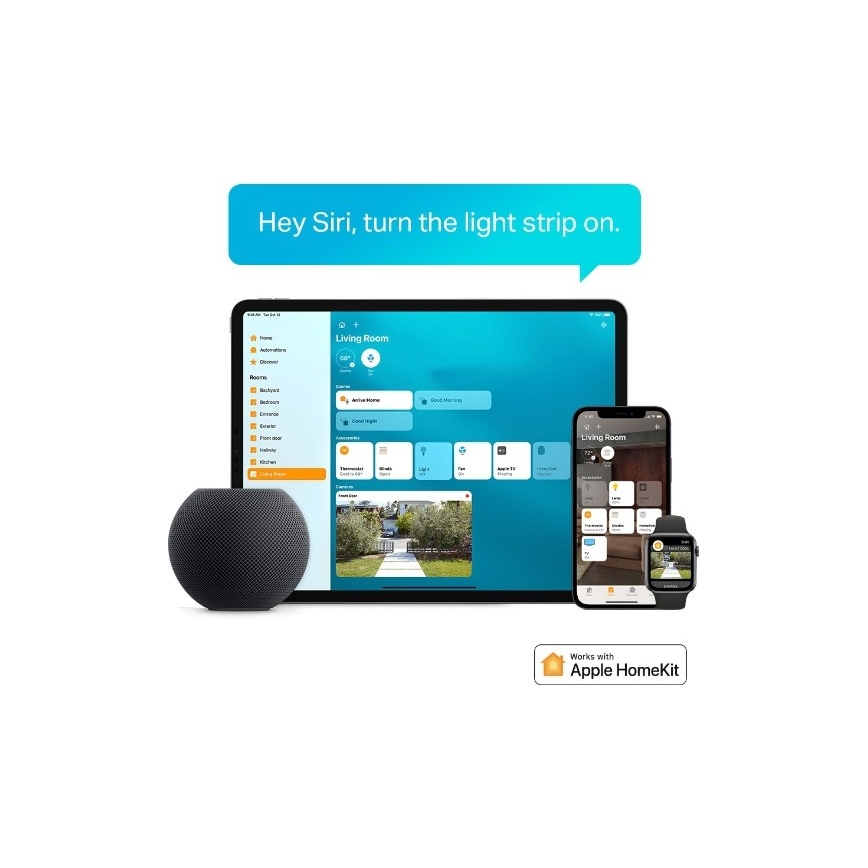 TP-Link - LED RGBW regulējamā lente 5 m LED/13W/230V Wi-Fi