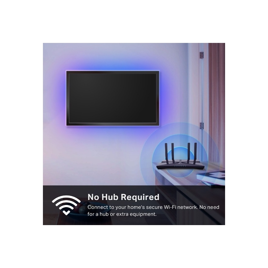 TP-Link - LED RGBW regulējamā lente 5 m LED/13W/230V Wi-Fi