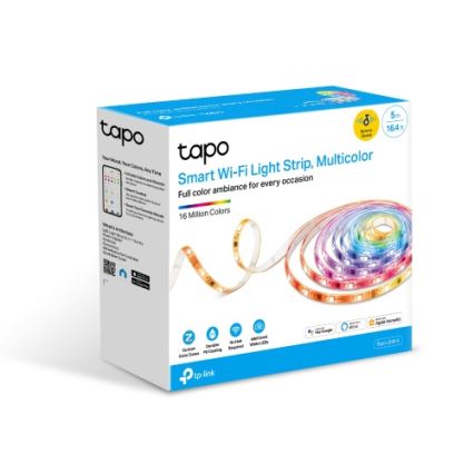 TP-Link - LED RGBW regulējamā lente 5 m LED/13W/230V Wi-Fi