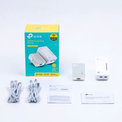 TP-Link - Powerline Wi-Fi Starta komplekts