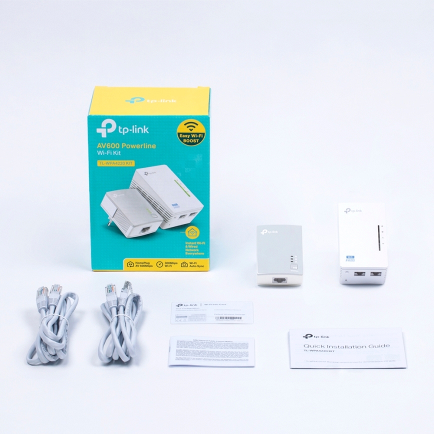 TP-Link - Powerline Wi-Fi Starta komplekts