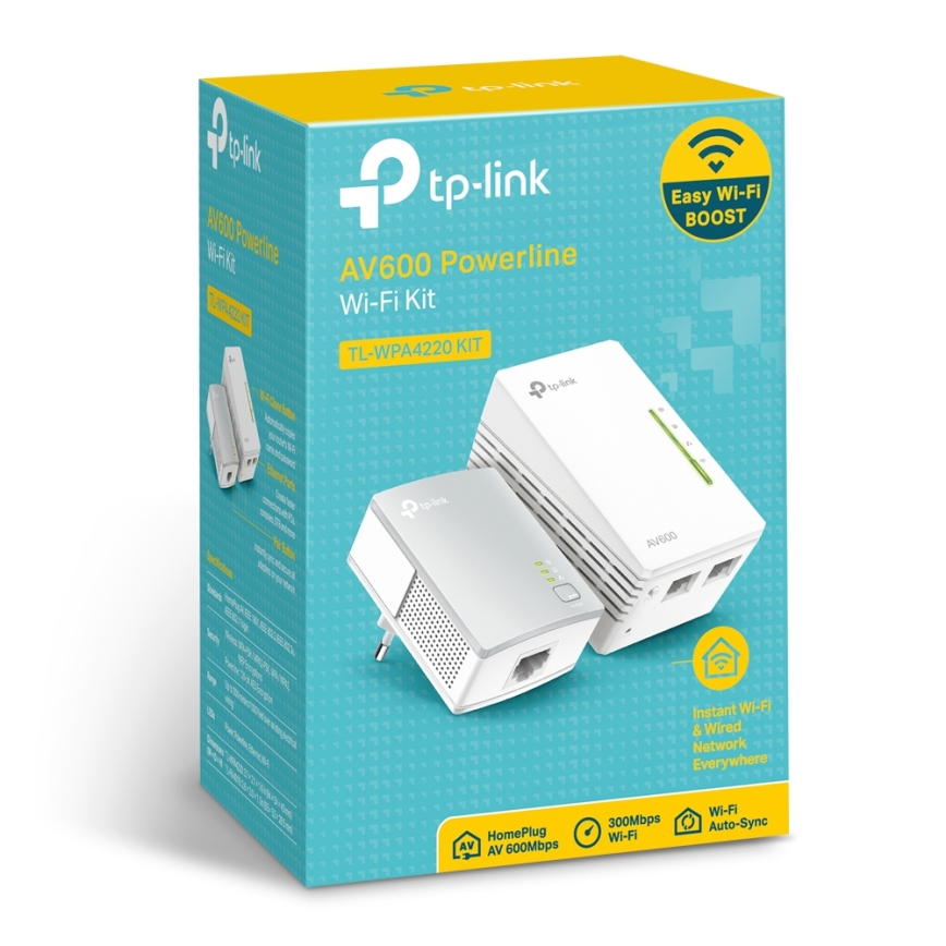 TP-Link - Powerline Wi-Fi Starta komplekts