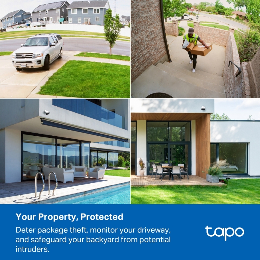 TP-Link - Viedā āra kamera IP65 5V Wi‑Fi