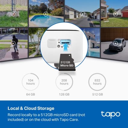 TP-Link - Viedā āra kamera IP65 5V Wi‑Fi