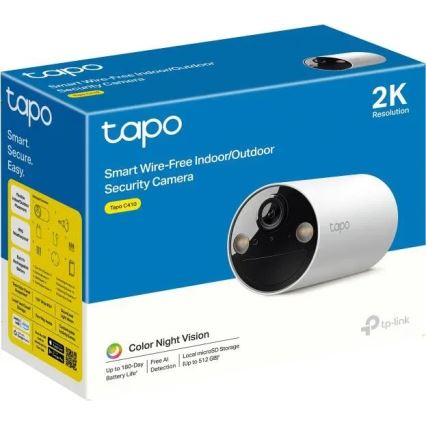 TP-Link - Viedā āra kamera ar sensoru IP65 Wi-Fi