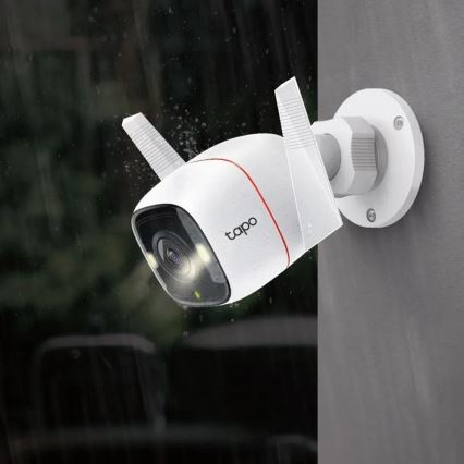 TP-Link - Viedā āra kamera ar sensoru, IP66 un Wi-Fi