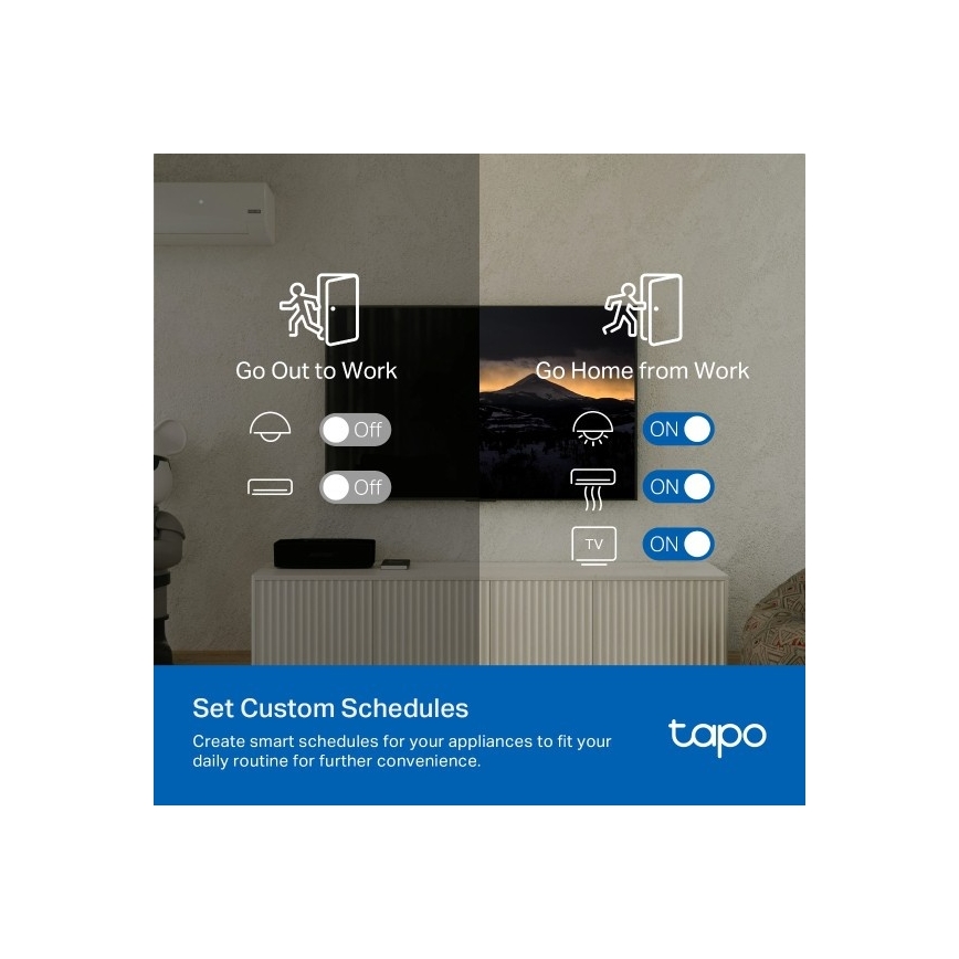 TP-Link - Viedā infrasarkanā vārteja Hub MATTER Wi-Fi