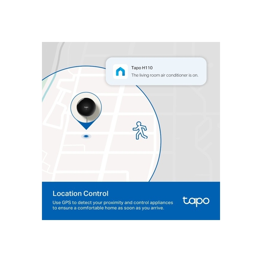 TP-Link - Viedā infrasarkanā vārteja Hub MATTER Wi-Fi