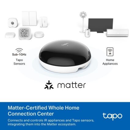 TP-Link - Viedā infrasarkanā vārteja Hub MATTER Wi-Fi