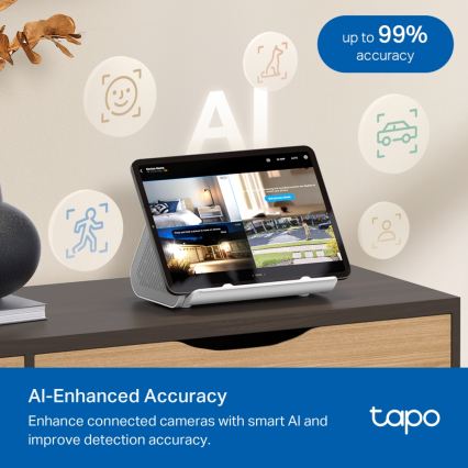 TP-Link - Viedā MATTER HomeBase Wi-Fi centrāle