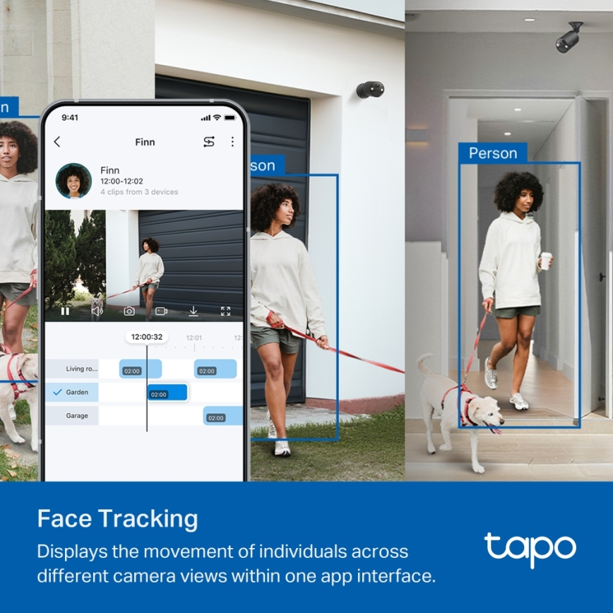 TP-Link - Viedā MATTER HomeBase Wi-Fi centrāle