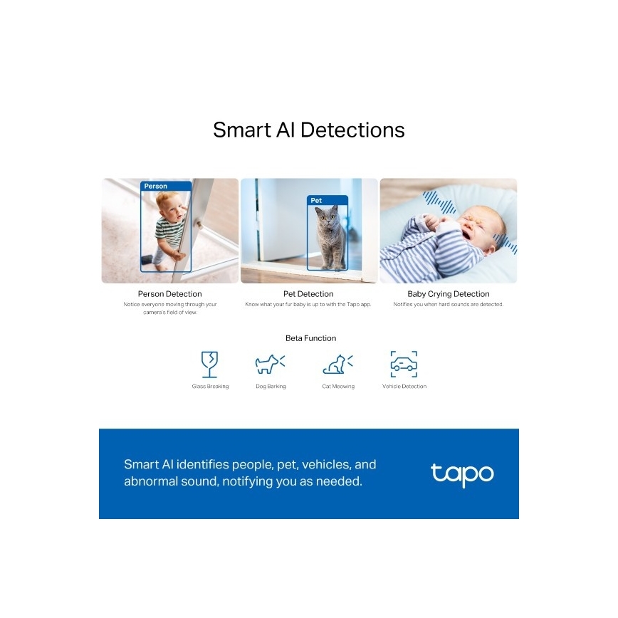 TP-Link - Viedā Wi‑Fi kamera Tuya