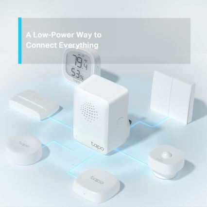 TP-Link - Viedais centrmezgls MATTER Wi-Fi Tapo H100